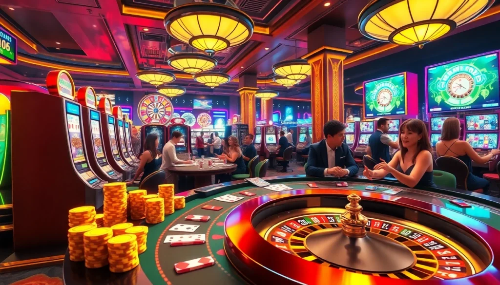 Découvrez des jeux casino en ligne palpitants et une ambiance de casino dynamique.