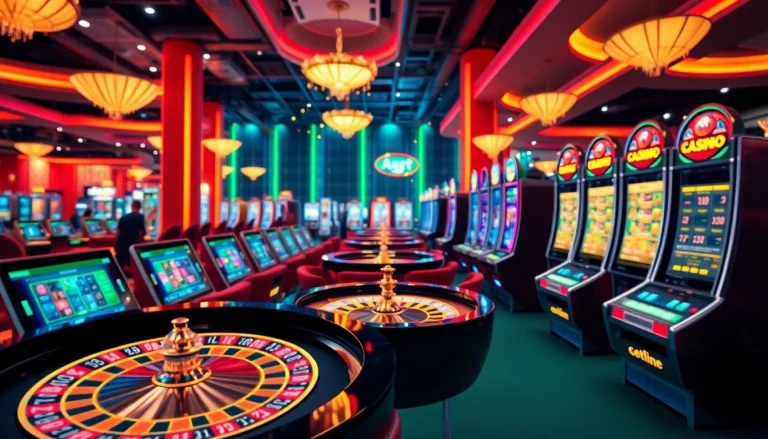 Jouez à des jeux casino en ligne captivants avec une interface numérique dynamique.