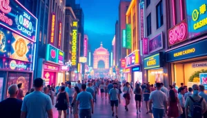 Découvrez les meilleurs casino en ligne avec un cadre dynamique rempli de lumière.