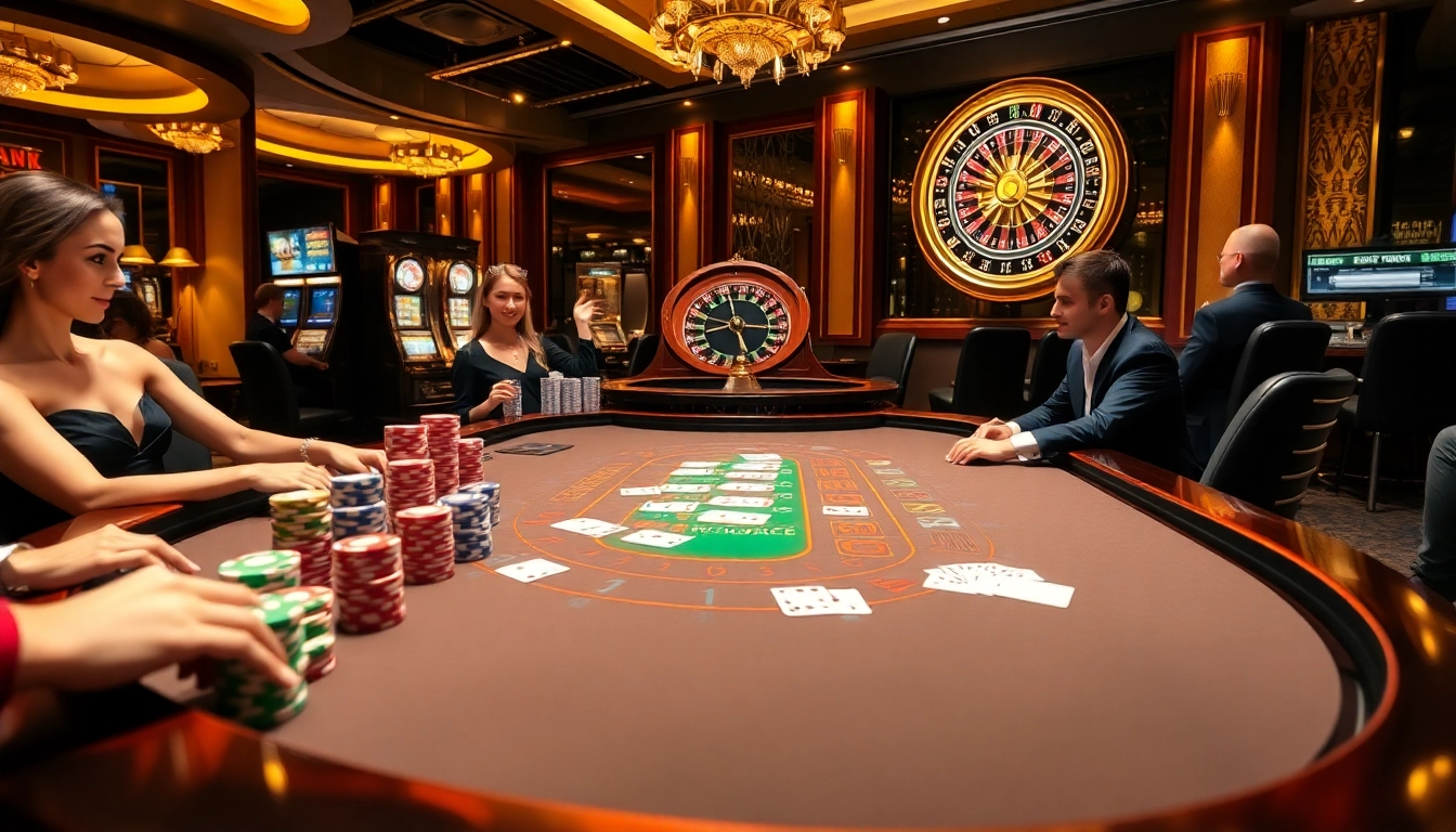 X88 com offers an exciting casino experience with vibrant tables, poker chips, and betting options.