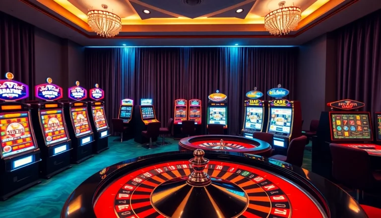 Gagnez avec le meilleur casino en ligne dans un décor de jeu élégant et dynamique.