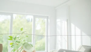 Installer moustiquaire fenetre sur mesure dans un intérieur lumineux et frais.
